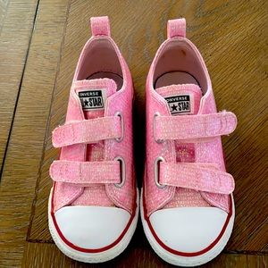 Converse all star Velcro shoes